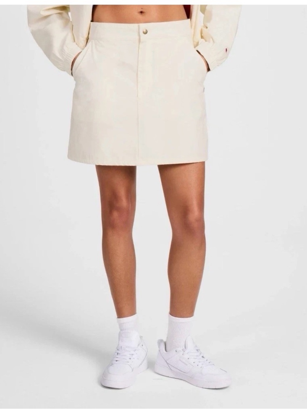 Champion Cream Pencil Skirt b89se